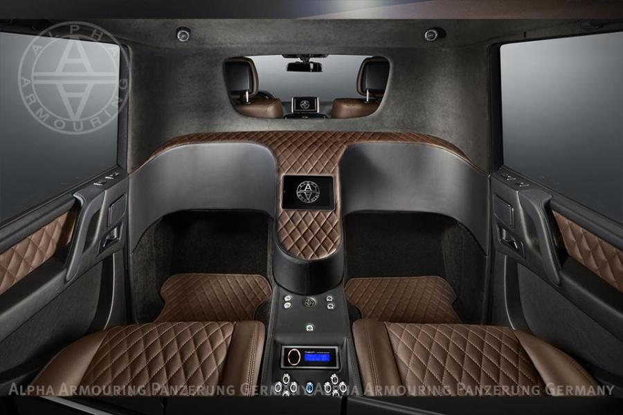  Mercedes-Benz G63 AMG by Alpha Armouring 2015 года  (фото 7 из 8)